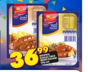 Enterprise Regular/Cheese Smoked Russians-500g Each