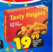 Tasty Fingers Frozen Fish Fingers-300g