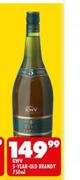 KWV 5 Year Old Brandy-750ml