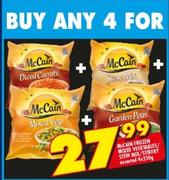 McCain Frozen Mixed Vegetables/Stew Mix/Stirfry Assorted-4 x 250g