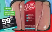 Fresh Choice Fresh 5 Piece Chicken Breast Fillets-Per Kg