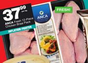 ANCA Fresh 12 Piece Chicken Braai Pack-Per Kg
