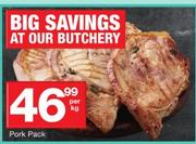 Pork Pack-Per Kg