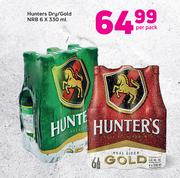 Hunters Dry/Gold NRB-6 x 330ml Per Pack