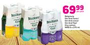 Belgravia Gin & Tonic/Gin & Juice/Gin & Tea/Dry Lemon NRB-6 x 275ml Per Pack