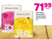 Namaqua Sweet Red/Sweet Rose/Sweet White-3Ltr Each