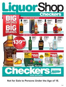 Checkers : Liquor Shop (21 Aug - 03 Sep 2017) — www.guzzle.co.za