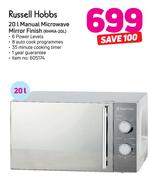 Special Russell Hobbs 20ltr Manual Microwave Mirror Finish Rhma