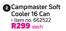 Campmaster Soft Cooler 16 Can-Each