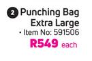 Punching Bag Extra Large-Each