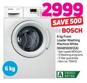 Bosch 6kg Front Loader Washing Machine (White) WAB16061ZA