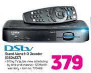 DStv Stand Alone HD Decoder DSD4137