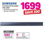 Samsung 2.2 Channel Soundbar HW-J250