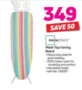 Mainstays Mesh Top Ironing Board