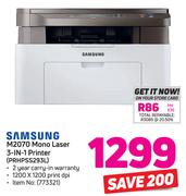 Samsung M2070 Mono Laser 3-In-1 Printer PRHPSS293L