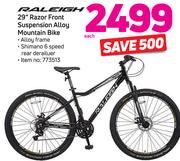 29 raleigh mountain best sale bike