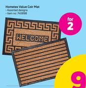 Hometex Value Coir Mat-For 2