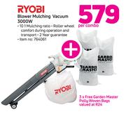Ryobi Blower Mulching Vacuum 3000W-Per Combo