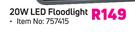 Eurolux 20W LED Floodlight