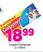 Colgate Toothpaste-2x100ml