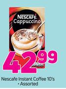 Nescafe Instant Coffee 10's Pack