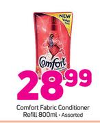 Comfort Fabric Conditioner Refill-800ml