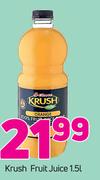 Krush Fruit Juice-1.5Ltr