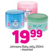 Johnsons Baby Jelly Assorted-250ml Each