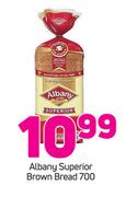 Allbany Superior Brown Bread-700g