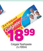 Colgate Toothpaste-2x100ml