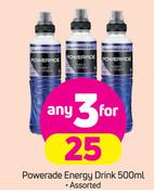 Powerade Energy Drink-3x500ml