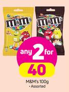 M&M’s-2x100g