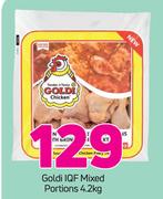 Goldi IQF Mixed Portions-4.2kg