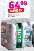 Castle Lite Cans-6x500ml