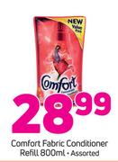 Comfort Fabric Conditioner Refill-800ml