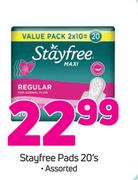 Stayfree Pads 20’s
