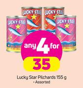 Lucky Star Pilchards-4x155g