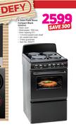 Defy 4 Solid Plate Stove Compact Black DSS514