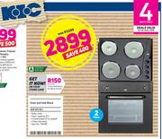 KIC Oven And Hob Black KIB 600 BL