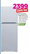 KIC 170Ltr Top Freezer Fridge White 518 1