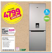 KIC 362Ltr Bottom Freezer Fridge