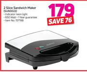 Sunbeam 2 Slice Sandwich Maker SUN0022