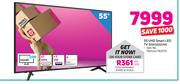 Hisense 55" UHD Smart LED TV 55N3000W