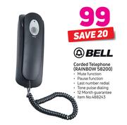 Bell Corded Telephone RAINBOW 58200