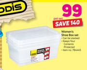 Addis Women's Shoe Box Set-Per Set