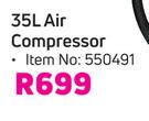 Moto Quip 35Ltr Air Compressor