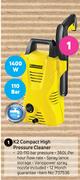 Karcher K2 Compact High Pressure Cleaner