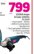Ryobi 2200W Angle Grinder 230mm G-2240-Each