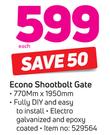 Xpanda Econo Shootbolt Gate-770mm x 1950mm Each