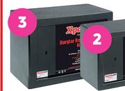 Xpanda Burglar Resistant Safe No 3-375mm(w) x 275mm(h) x 195mm(d) Each